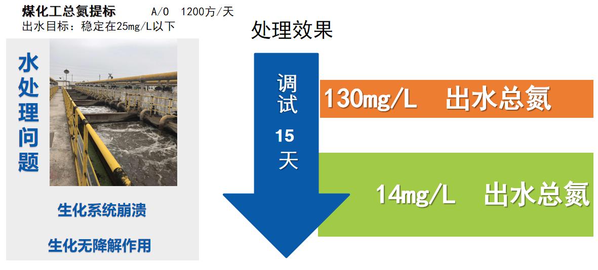 復(fù)合碳源101煤化工總氮提標中的應(yīng)用